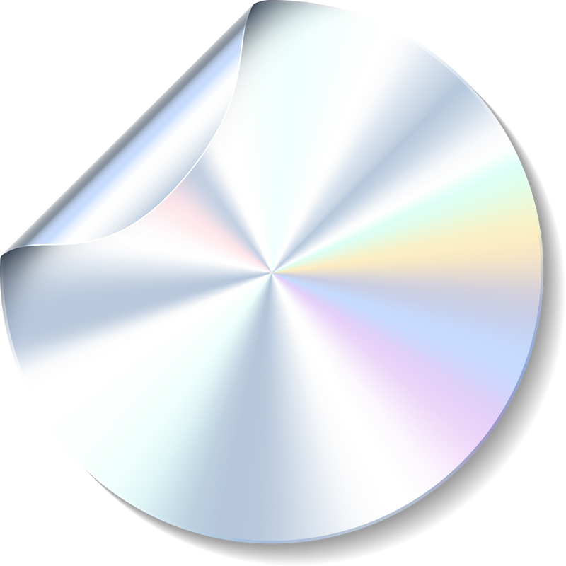 Holographic stickers